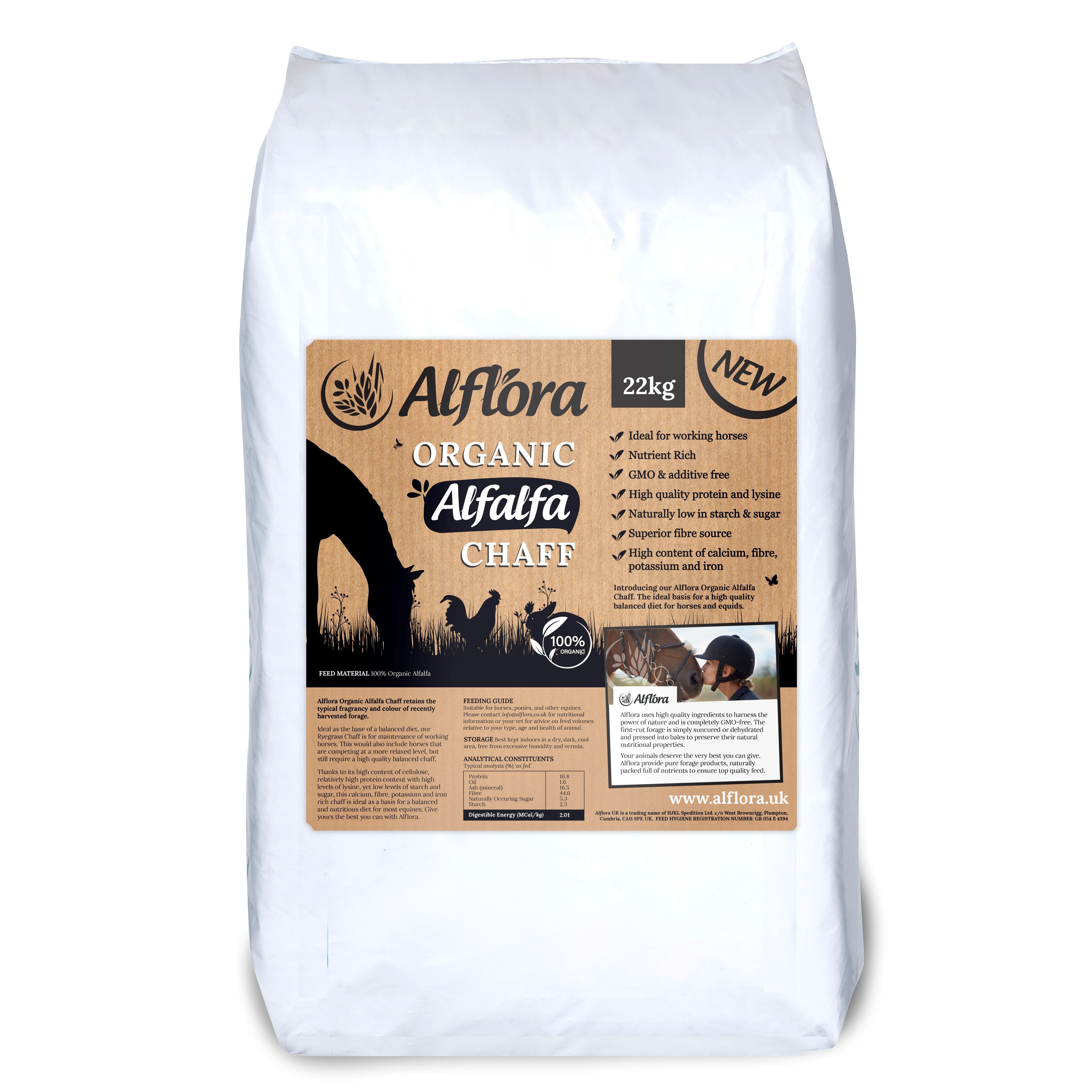 Alflora Organic Alfalfa Chaff 22kg