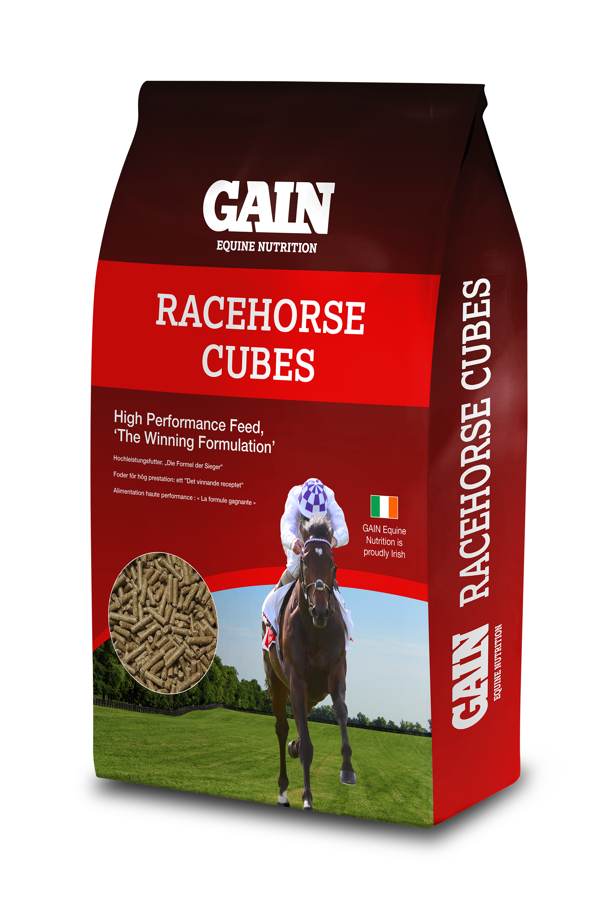 Gain Racehorse Cubes 25kg