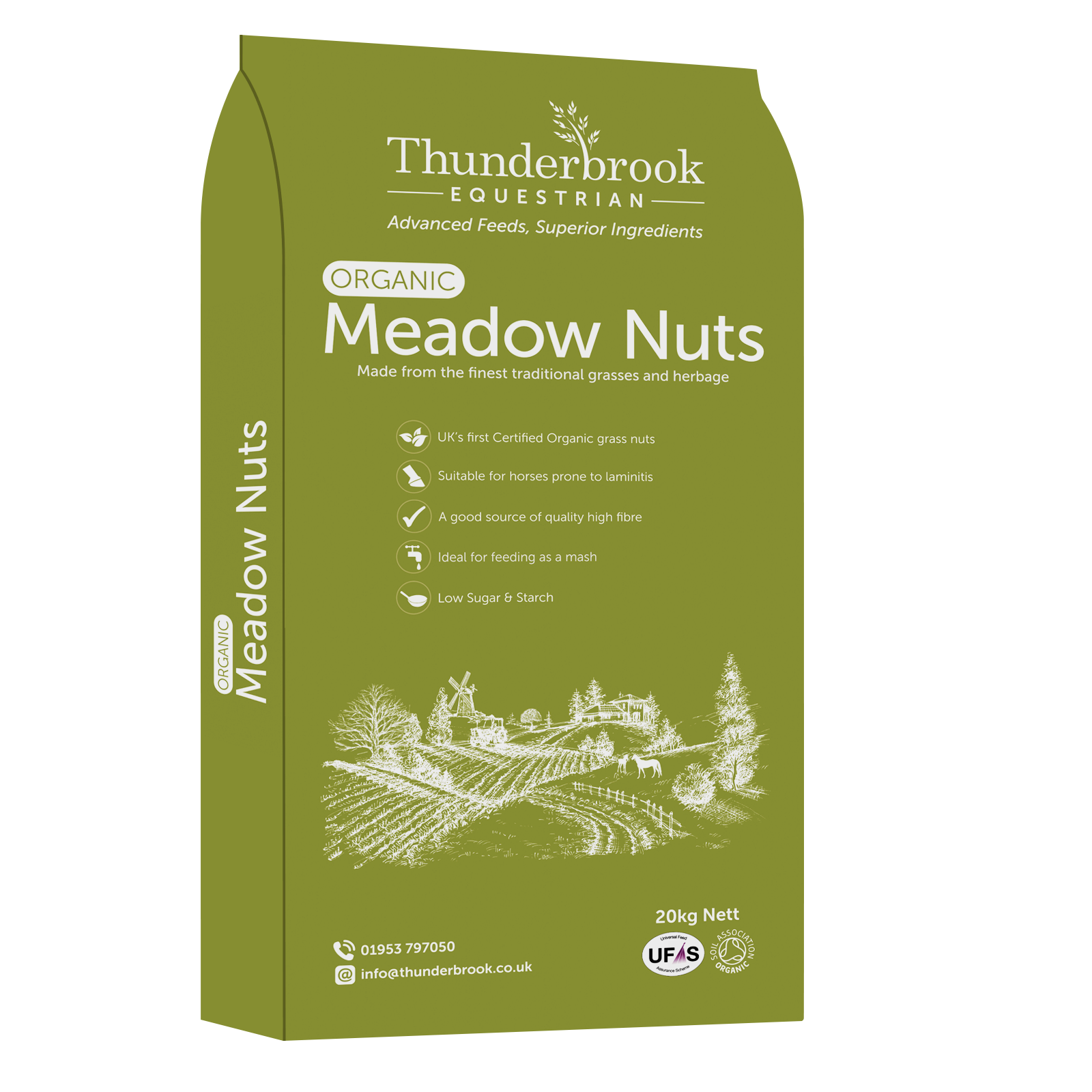 Thunderbrook Organic Meadow Nuts 20kg