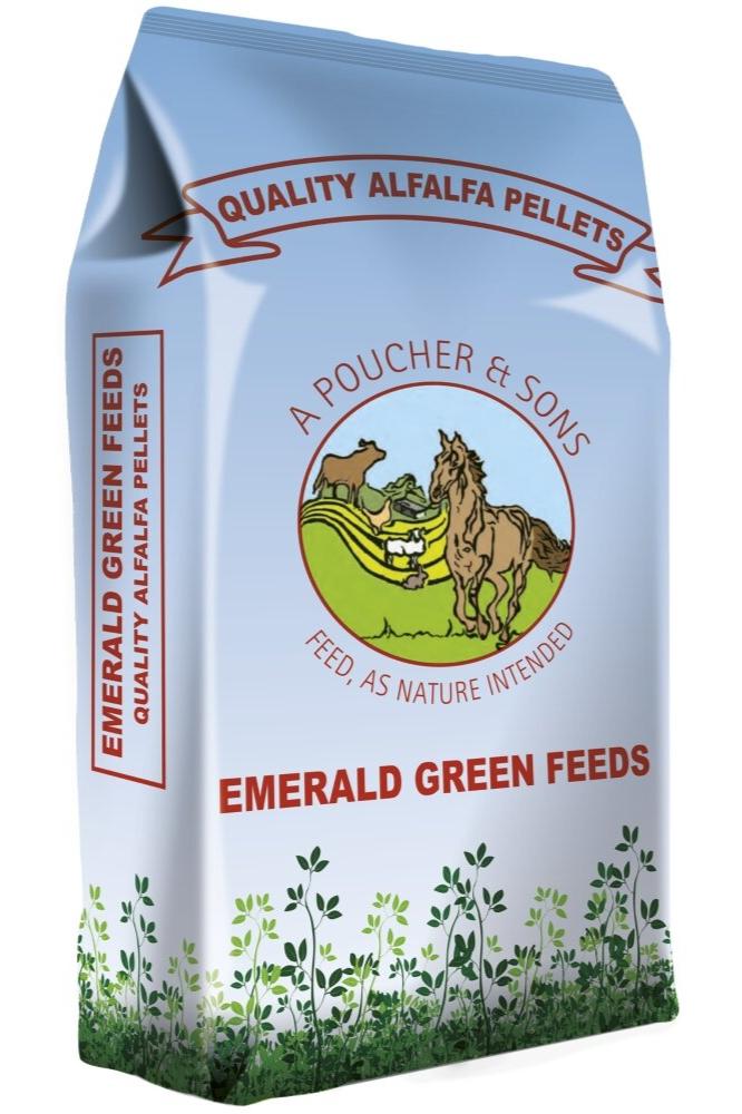 Emerald Green Alfalfa Pellets 20kg