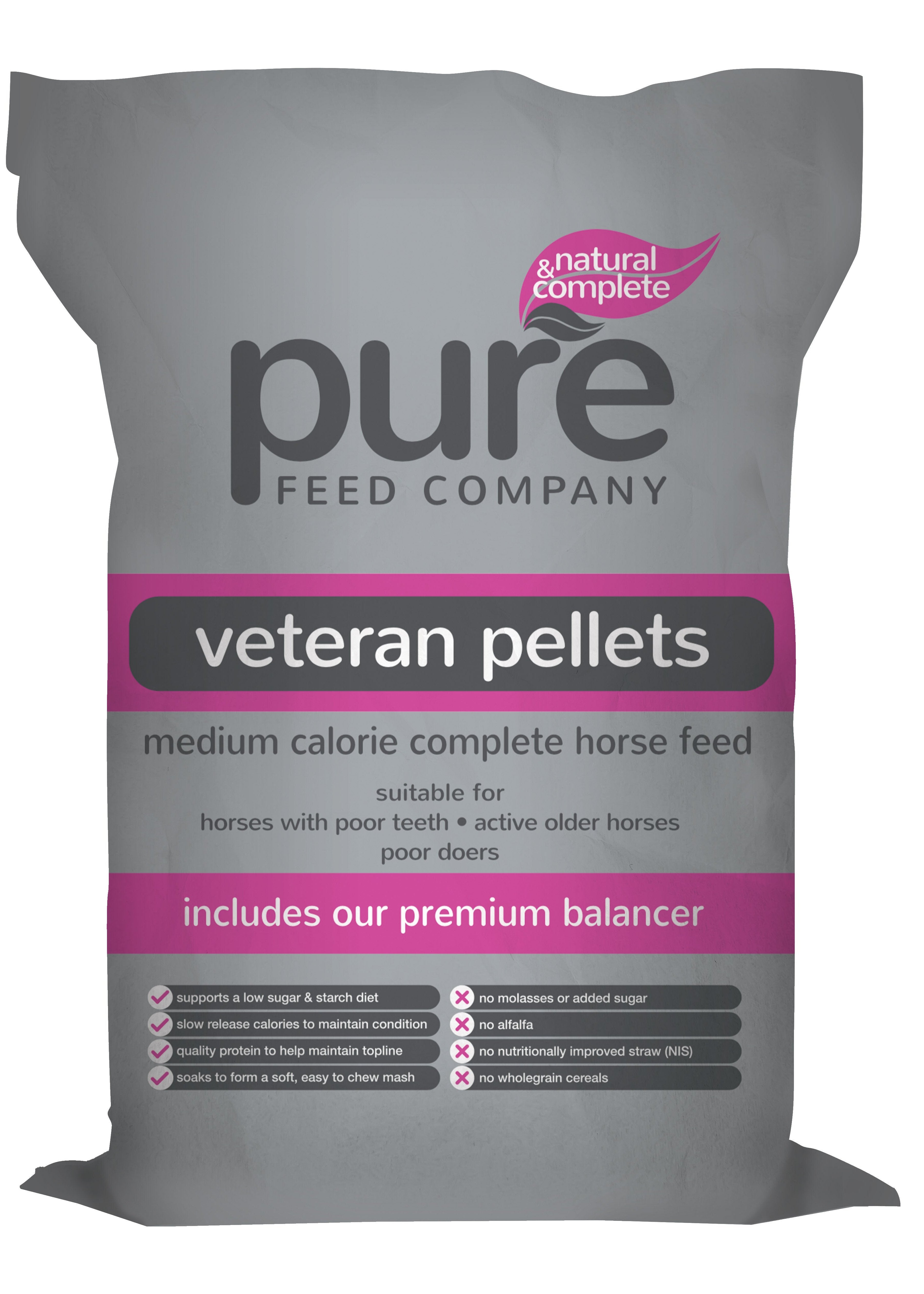 Pure Veteran Pellets 15kg