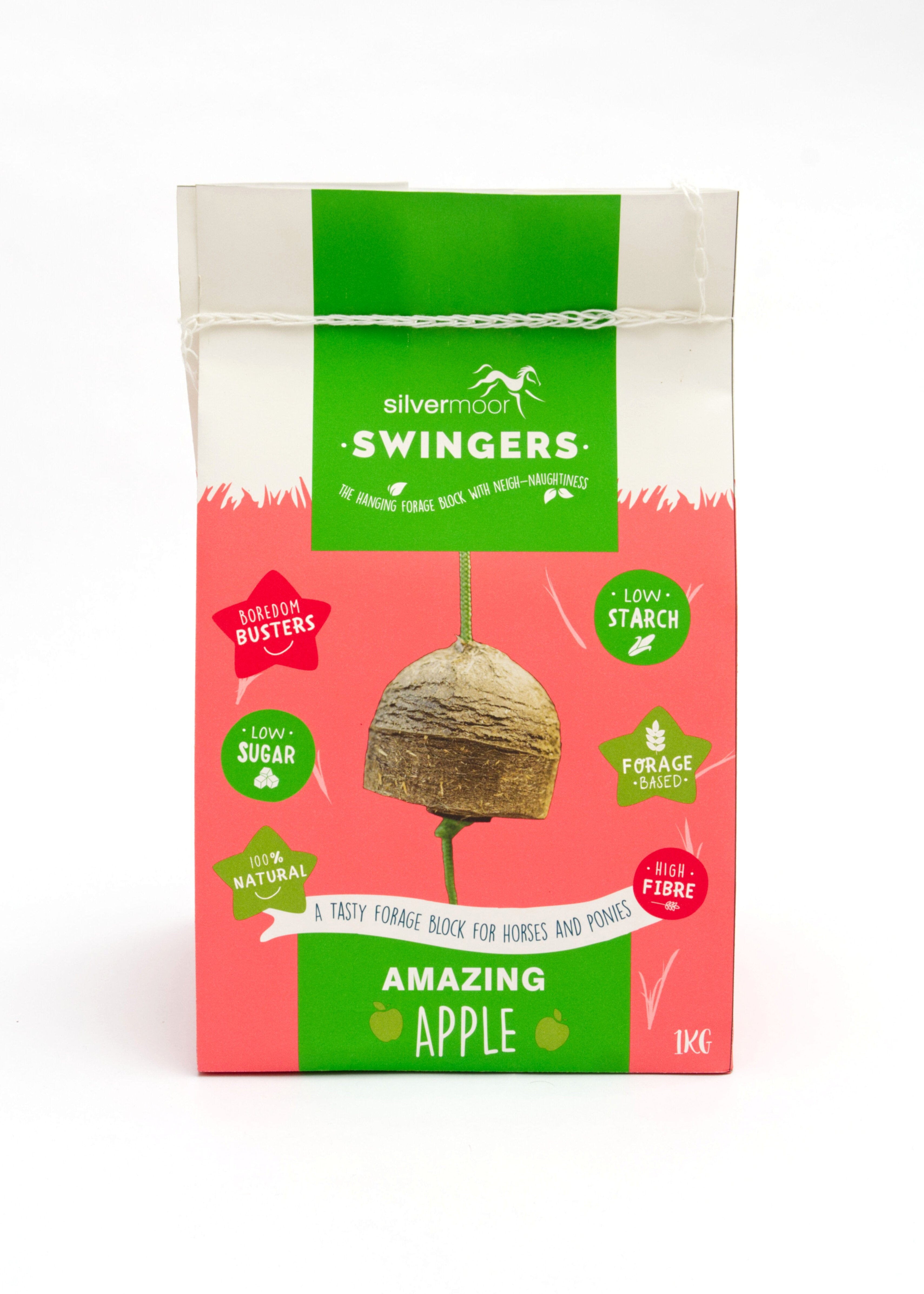 Silvermoor Swingers Amazing Apple Grass Treat Ball